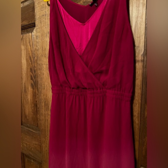 Eileen Fisher Women’s Pink Silk Georgette Midi Dress Size XS - Picture 8 of 10